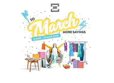 So MARCH More Savings!